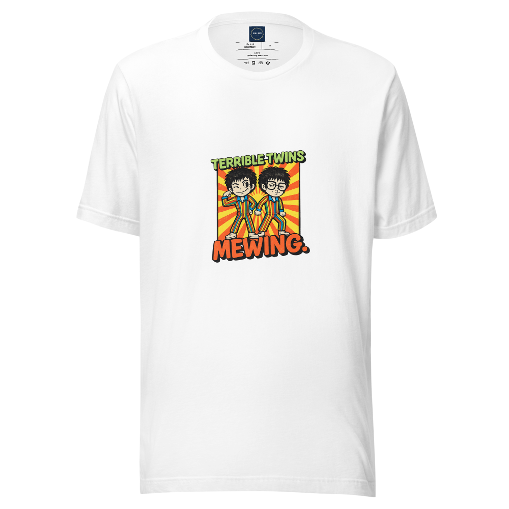 Custom printed t-shirt mockup back view — design your own DTG tee at GIGI & POPO