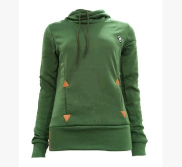 autumn fashion hooded long-sleeved pocket embroidered - GIGI & POPO