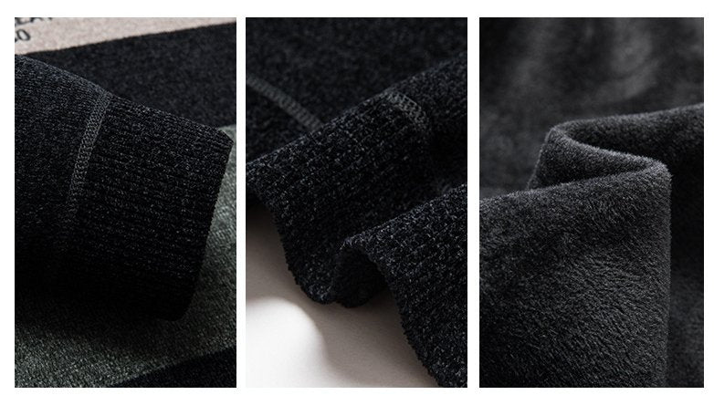 Dusted Chenille Men's Knit Sweater Base - GIGI & POPO - Men Hoodies & Jackets -