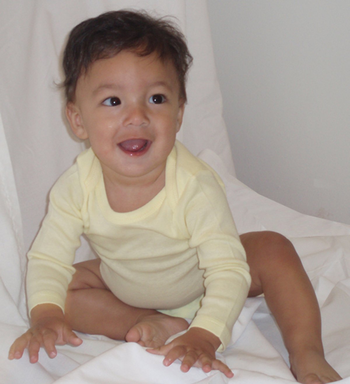 Girls' Long Sleeve Printed Onesie Variety 6 Pack - GIGI & POPO - Baby Girl -