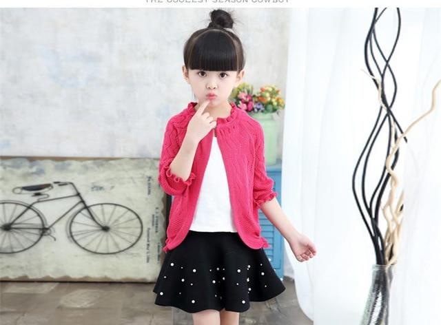 High collar Pullovers Turtleneck Warm Thick Sweaters - GIGI & POPO - BE-red / 2T