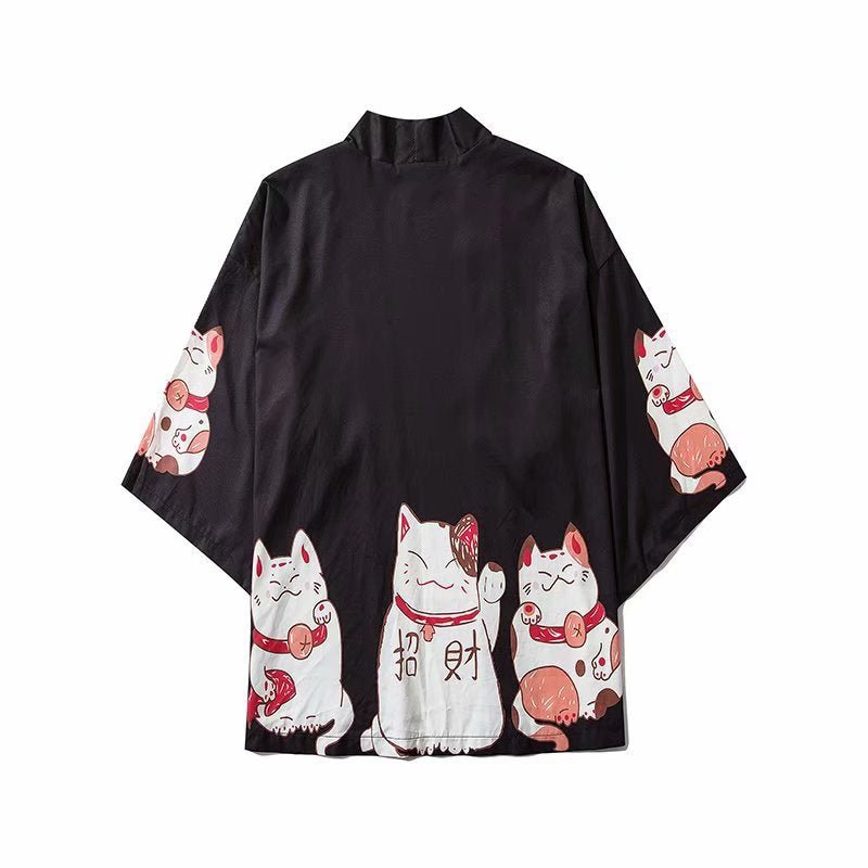 Kimono cloak clothes sun protection coat loose Hanfu - GIGI & POPO