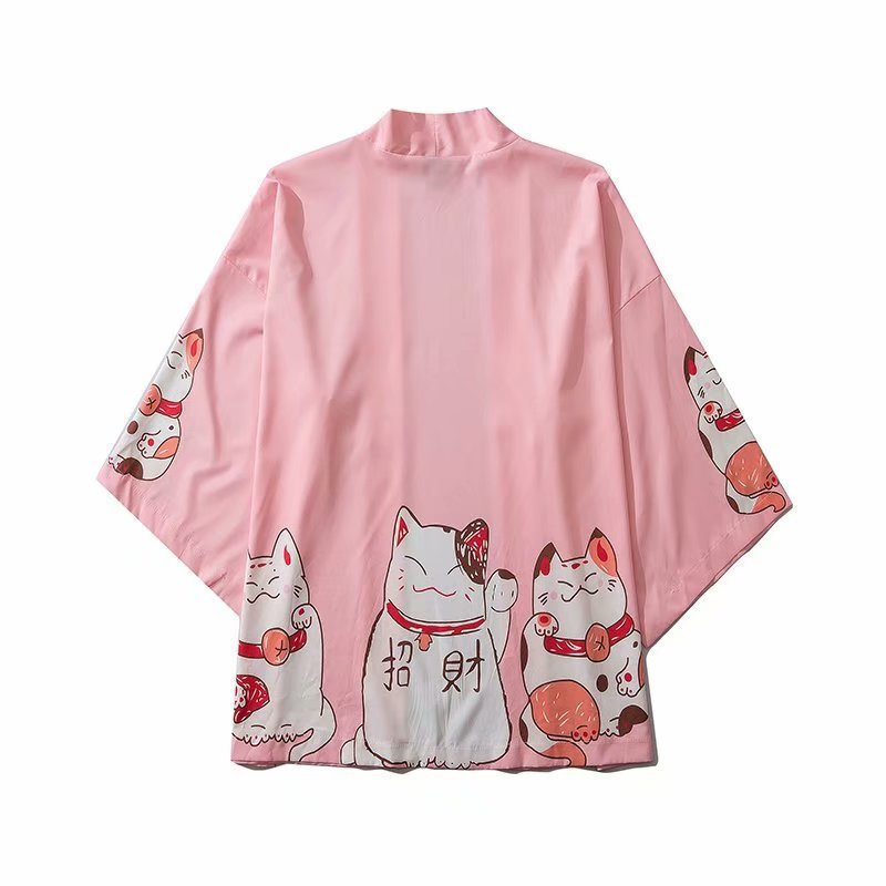 Kimono cloak clothes sun protection coat loose Hanfu - GIGI & POPO