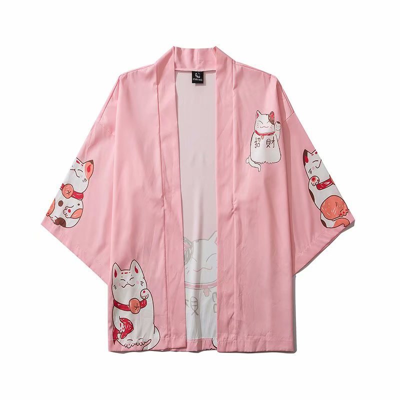 Kimono cloak clothes sun protection coat loose Hanfu - GIGI & POPO