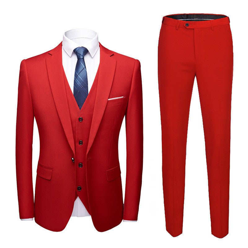 Men s Business Suits Wedding Dress Suit Set - GIGI & POPO