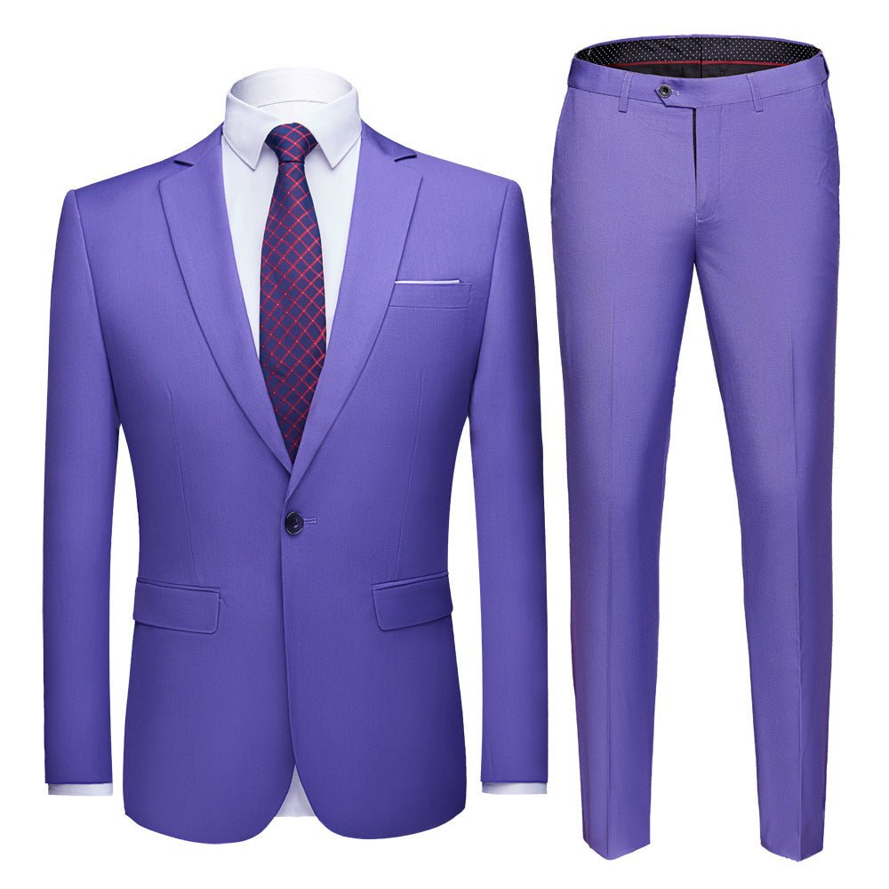 Men s Business Suits Wedding Dress Suit Set - GIGI & POPO
