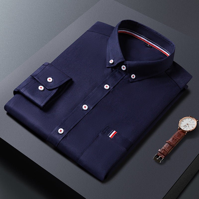 Men's Casual Shirt Fashion Business Dress Shirts - GIGI & POPO