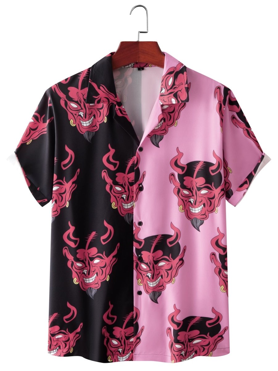 Men's Clothing Demon Print Tshirt Winning Products - GIGI & POPO