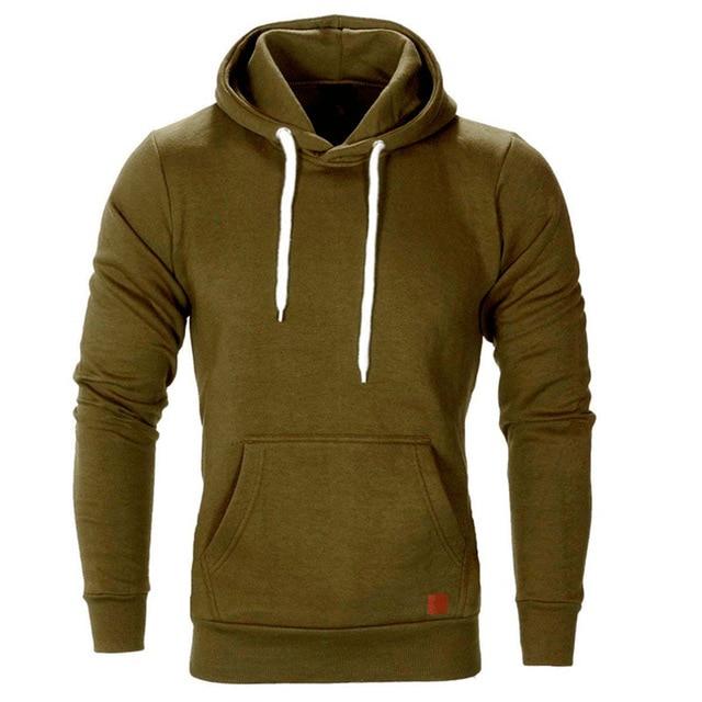 Mens Long Sleeve Casual Hoodies - GIGI & POPO