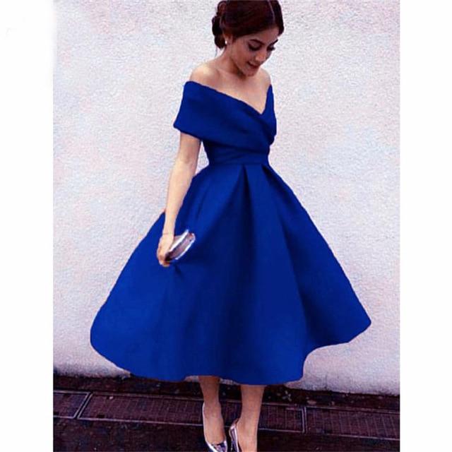 Plus size prom party evening dresses - GIGI & POPO - royal blue / 14