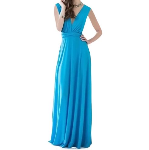Sexy Women Bandage Convertible Boho Maxi Dress - GIGI & POPO - Dress - Royal Blue / S