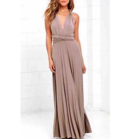 Sexy Women Bandage Convertible Boho Maxi Dress - GIGI & POPO - Dress -
