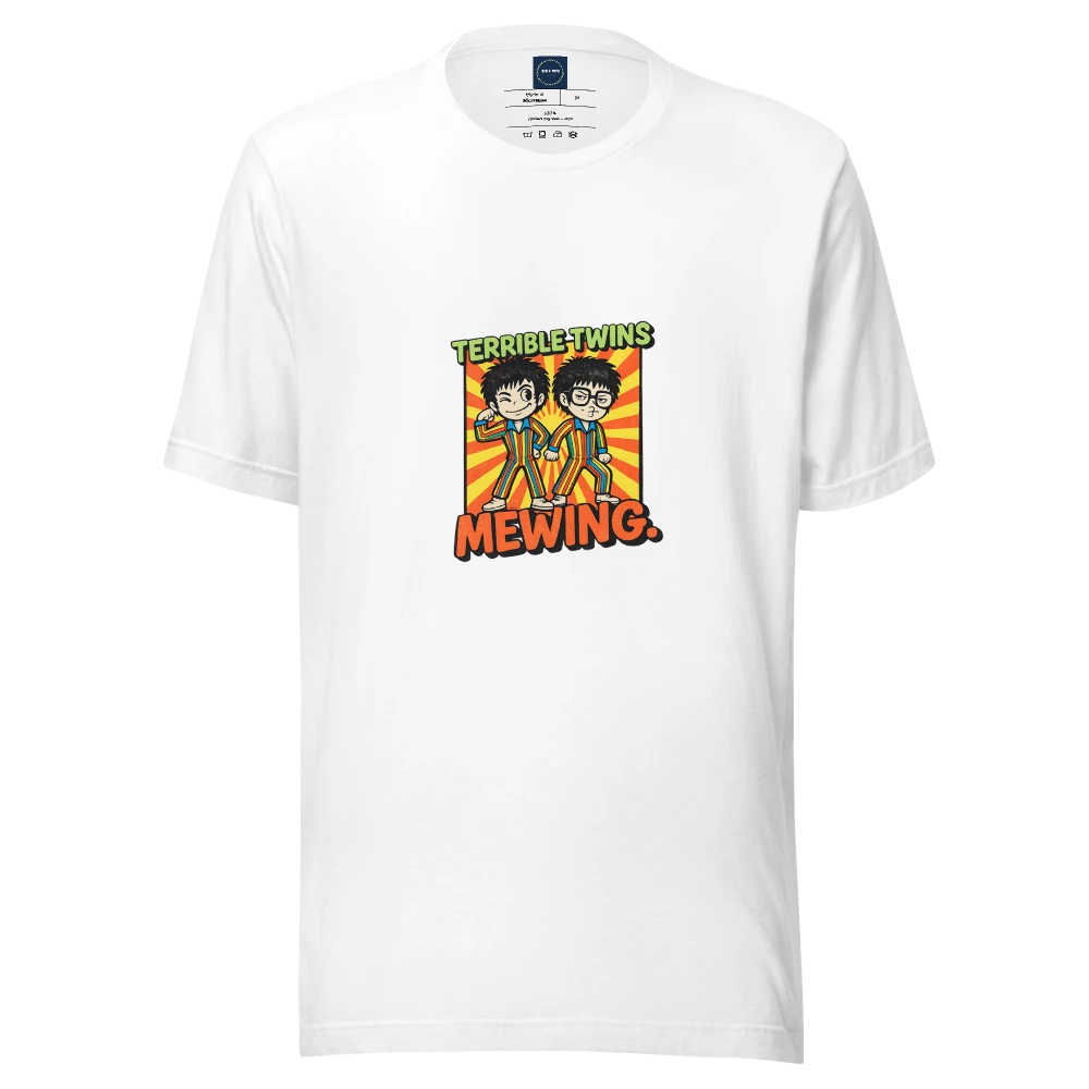 Custom printed t-shirt mockup back view — design your own DTG tee at GIGI & POPO