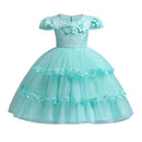 Baby Ball gown or wedding Dress for Girls - GIGI & POPO - Girl Dresses - Green / 3T