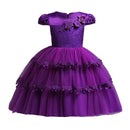 Baby Ball gown or wedding Dress for Girls - GIGI & POPO - Girl Dresses - Purple / 8