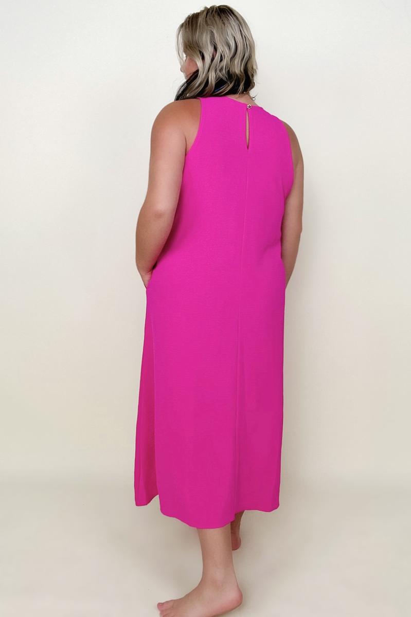 Be Stage Sleeveless Airflow A-Line Maxi Dress - GIGI & POPO
