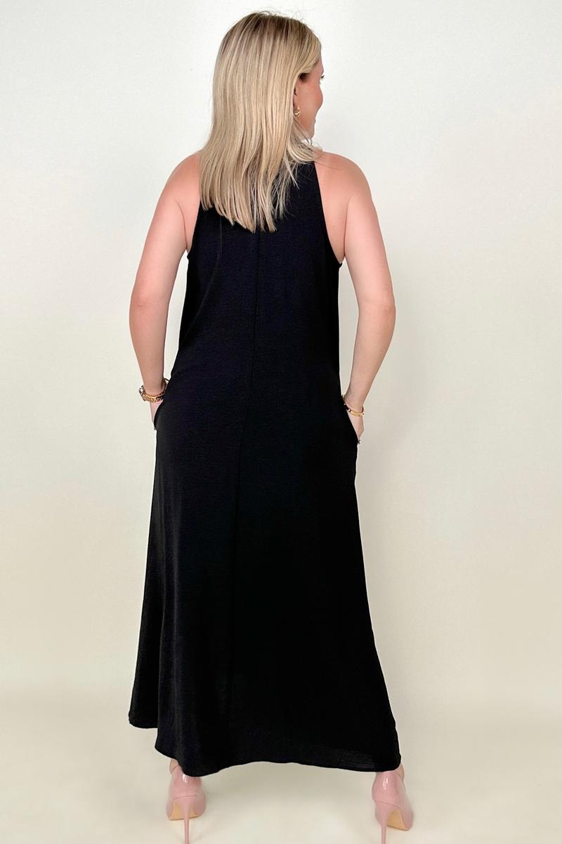Be Stage Sleeveless Airflow A-Line Maxi Dress - GIGI & POPO