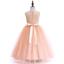 Big Kids Wedding Dress Girls Pettiskirt Lace Dress Costumes - GIGI & POPO