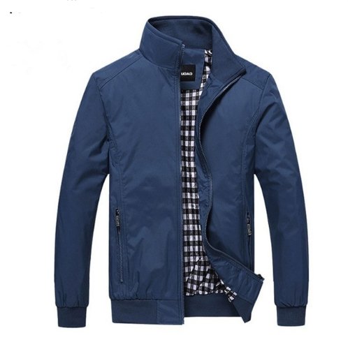 Casual Jacket Men Outerwear Sportswear - GIGI & POPO - Men Hoodies & Jackets -
