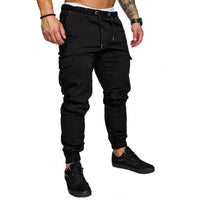 Casual pants, leg pants, male - GIGI & POPO - Men - Black / XL