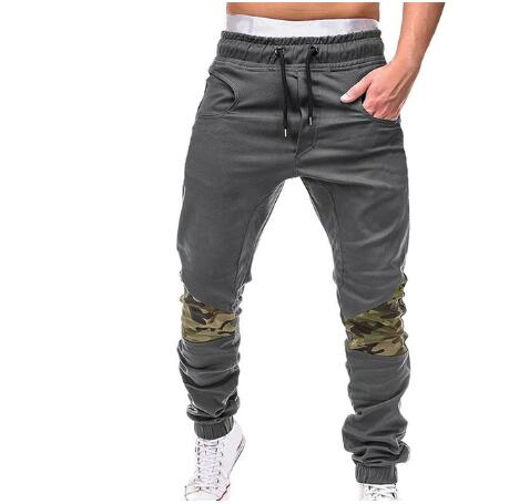 Casual pants, leg pants, male - GIGI & POPO - Men - Gray A / XL