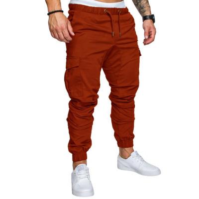 Casual pants, leg pants, male - GIGI & POPO - Men - Brown / 5XL