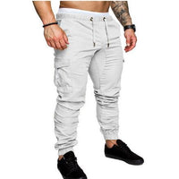 Casual pants, leg pants, male - GIGI & POPO - Men - White / XL