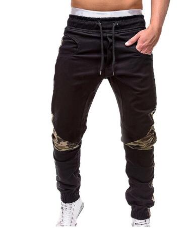 Casual pants, leg pants, male - GIGI & POPO - Men - Black A / M