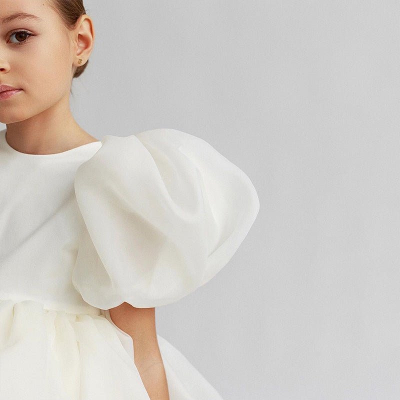 Children's Model Catwalk Birthday Host Piano Dress - GIGI & POPO - Girl Dresses -