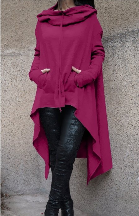 Dark Lord Oversized Hoodie - GIGI & POPO - Women - purple / 2XL