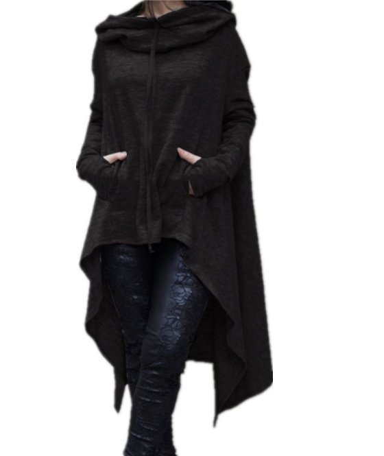 Dark Lord Oversized Hoodie - GIGI & POPO - Women - black / XL