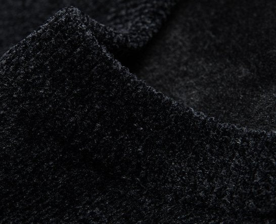 Dusted Chenille Men's Knit Sweater Base - GIGI & POPO - Men Hoodies & Jackets -