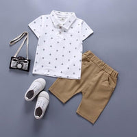 Gentleman Boy Shirt and Pant Outfits Clothing Set - GIGI & POPO - Boy - W / 3T