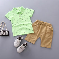 Gentleman Boy Shirt and Pant Outfits Clothing Set - GIGI & POPO - Boy - G / 2T