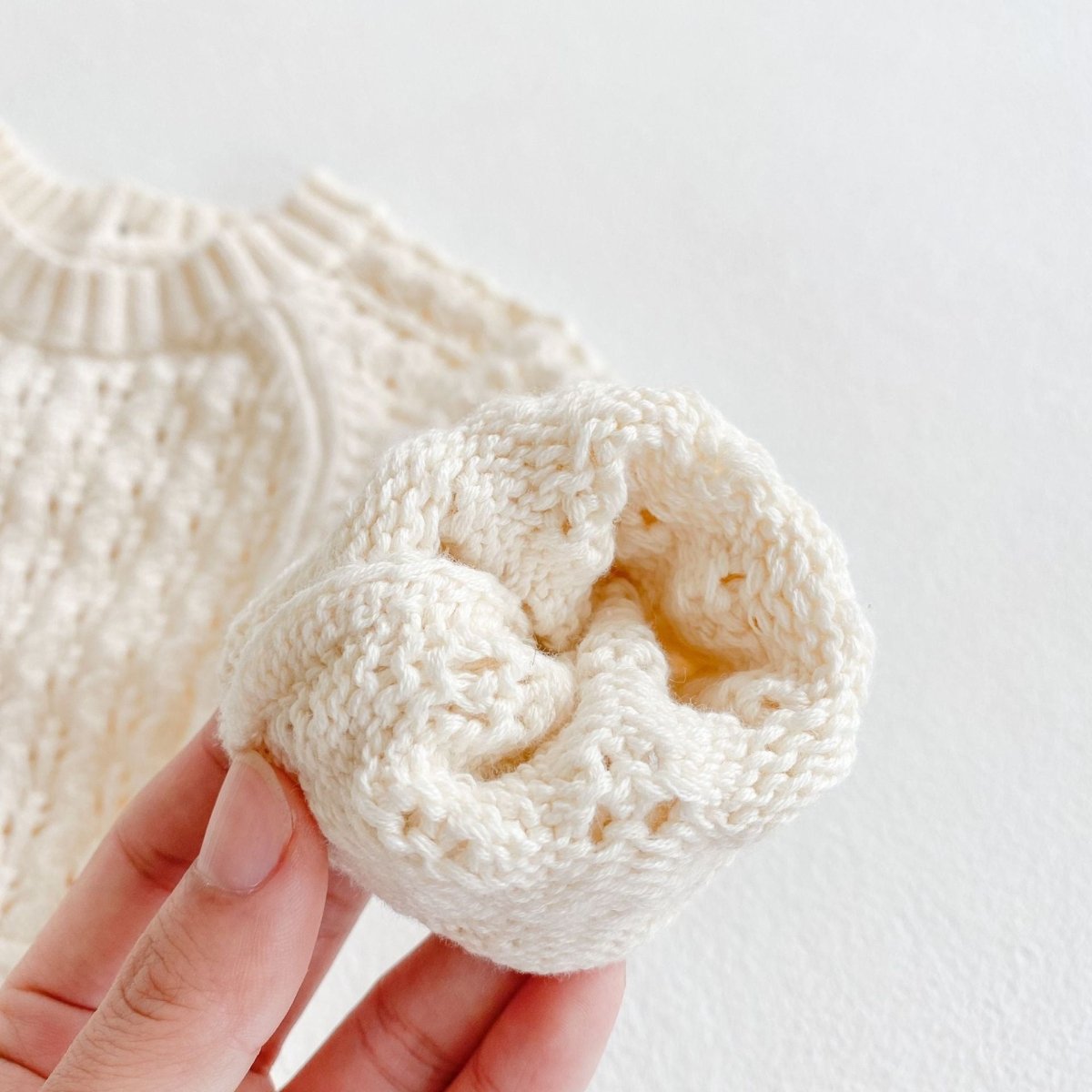 Girl Baby knitted Hollow Waist Girdle Triangle - GIGI & POPO