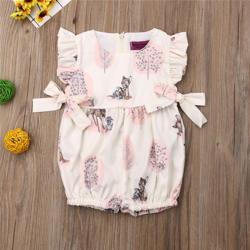 Girls Cotton  Romper For Baby Sleepwear Creepers Jumpsuit