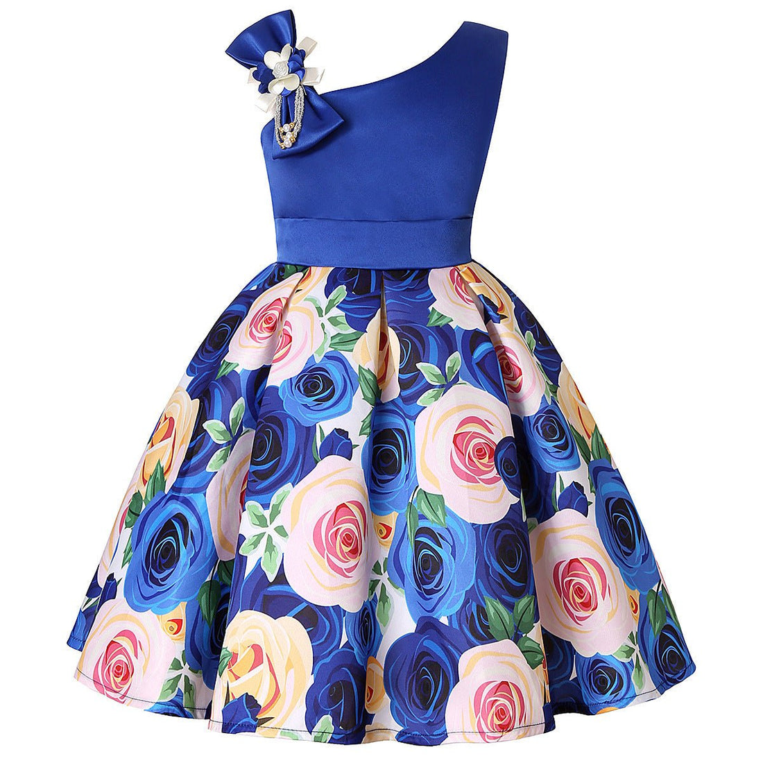 Girls' Dresses Girls' Princess Dresses Digital Print Children's Dresses - GIGI & POPO