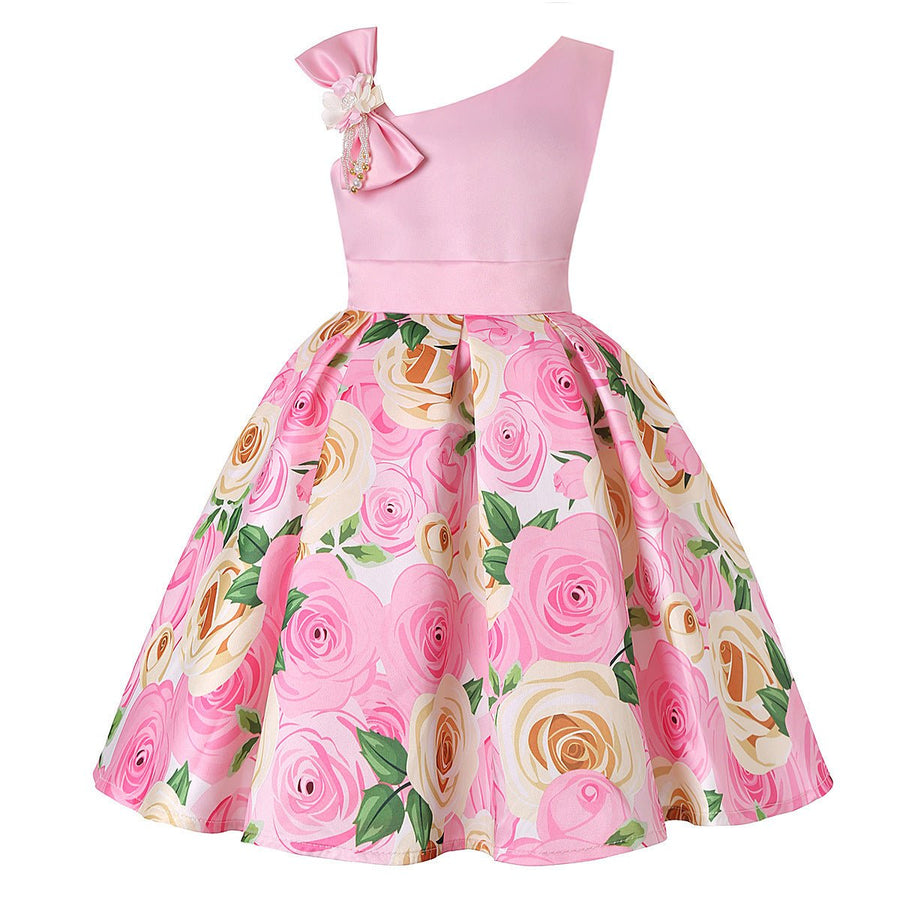 Girls' Dresses Girls' Princess Dresses Digital Print Children's Dresses - GIGI & POPO