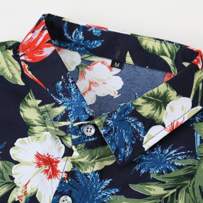 Hawaiian printed men's shirt - GIGI & POPO