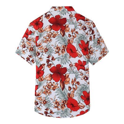 Hawaiian printed men's shirt - GIGI & POPO