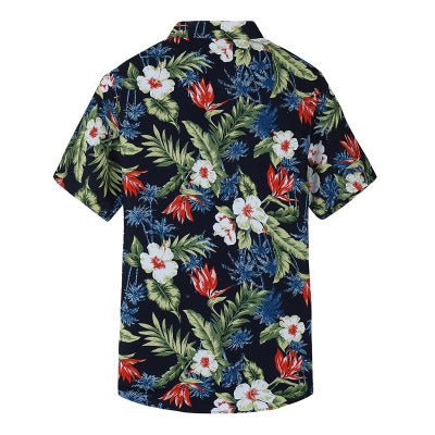 Hawaiian printed men's shirt - GIGI & POPO