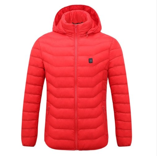 Heating smart cotton - GIGI & POPO - Men Hoodies & Jackets - Red / M