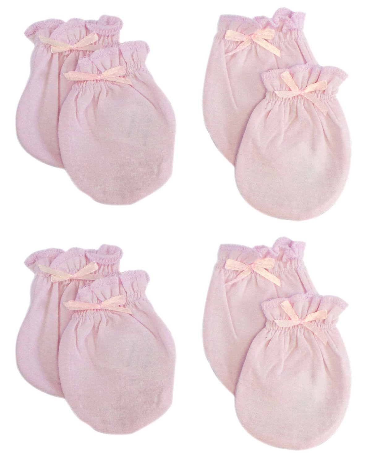 Infant Mittens (Pack of 4) - GIGI & POPO - Baby Girl Mittens -