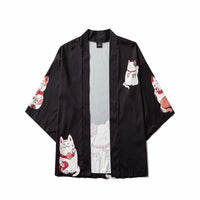 Kimono cloak clothes sun protection coat loose Hanfu - GIGI & POPO