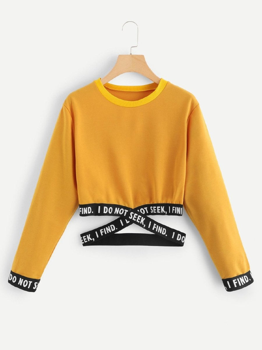 Long sleeve sweater - GIGI & POPO - Women - Yellow / S