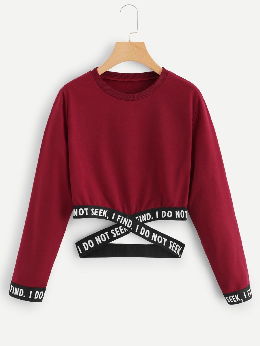 Long sleeve sweater - GIGI & POPO - Women - Red / S