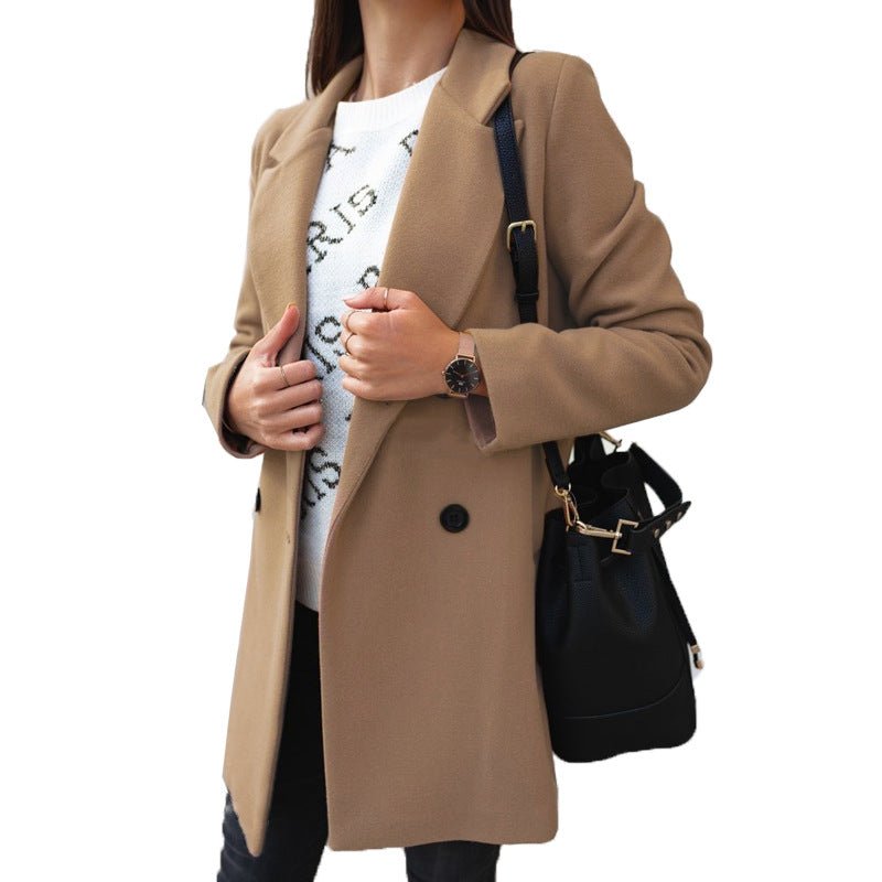 Long Woolen coat woman - GIGI & POPO