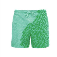 Magical Change Color Beach Shorts Summer Men Swimming Trunks Swimwear Swimsuit Quick Dry bathing shorts Beach Pant - GIGI & POPO - 0 - Green1 / S