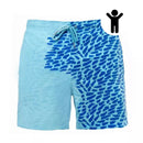 Magical Change Color Beach Shorts Summer Men Swimming Trunks Swimwear Swimsuit Quick Dry bathing shorts Beach Pant - GIGI & POPO - 0 - Bluechild / XL