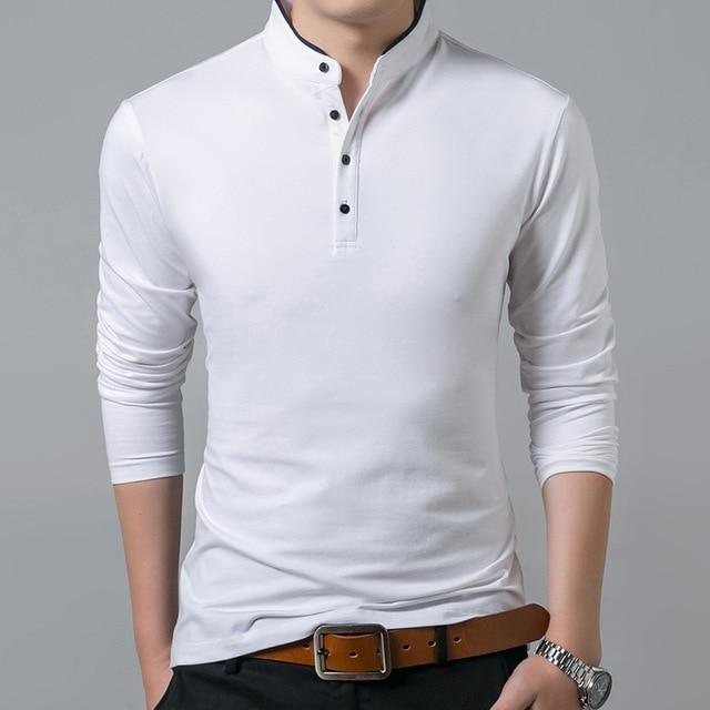 Men Full Sleeve t-shirt - GIGI & POPO - White / XXL